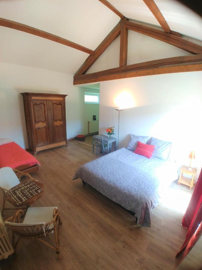 2 chambres privées au calme à la Maison des Bambous Digione Esterno foto