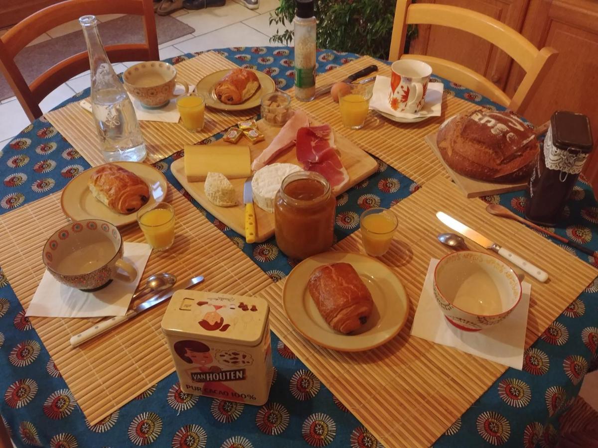 2 chambres privées au calme à la Maison des Bambous Digione Esterno foto