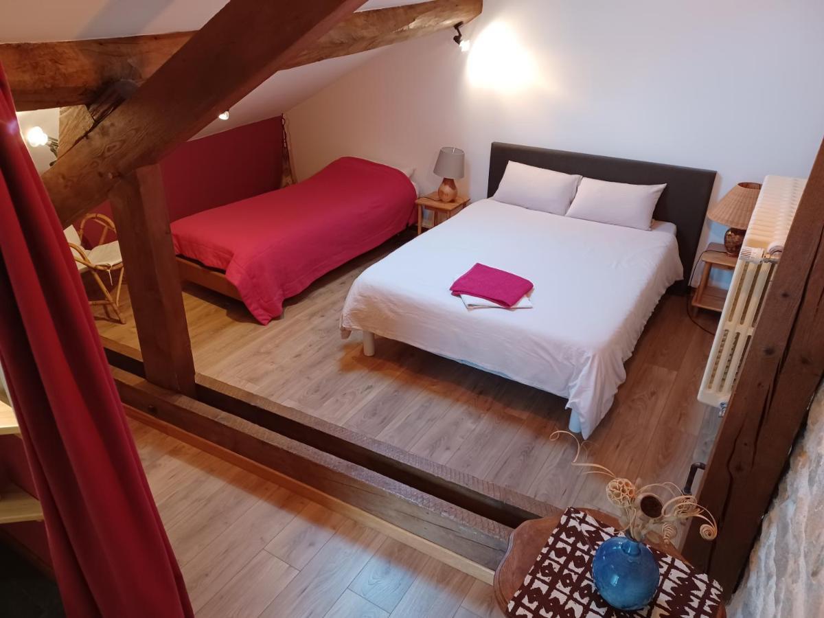 2 chambres privées au calme à la Maison des Bambous Digione Esterno foto